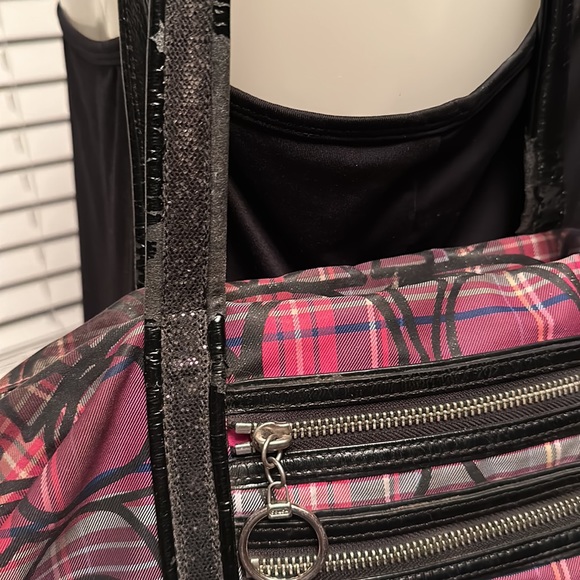 Coach poppy tartan shoulder bag - Picture 4 of 11